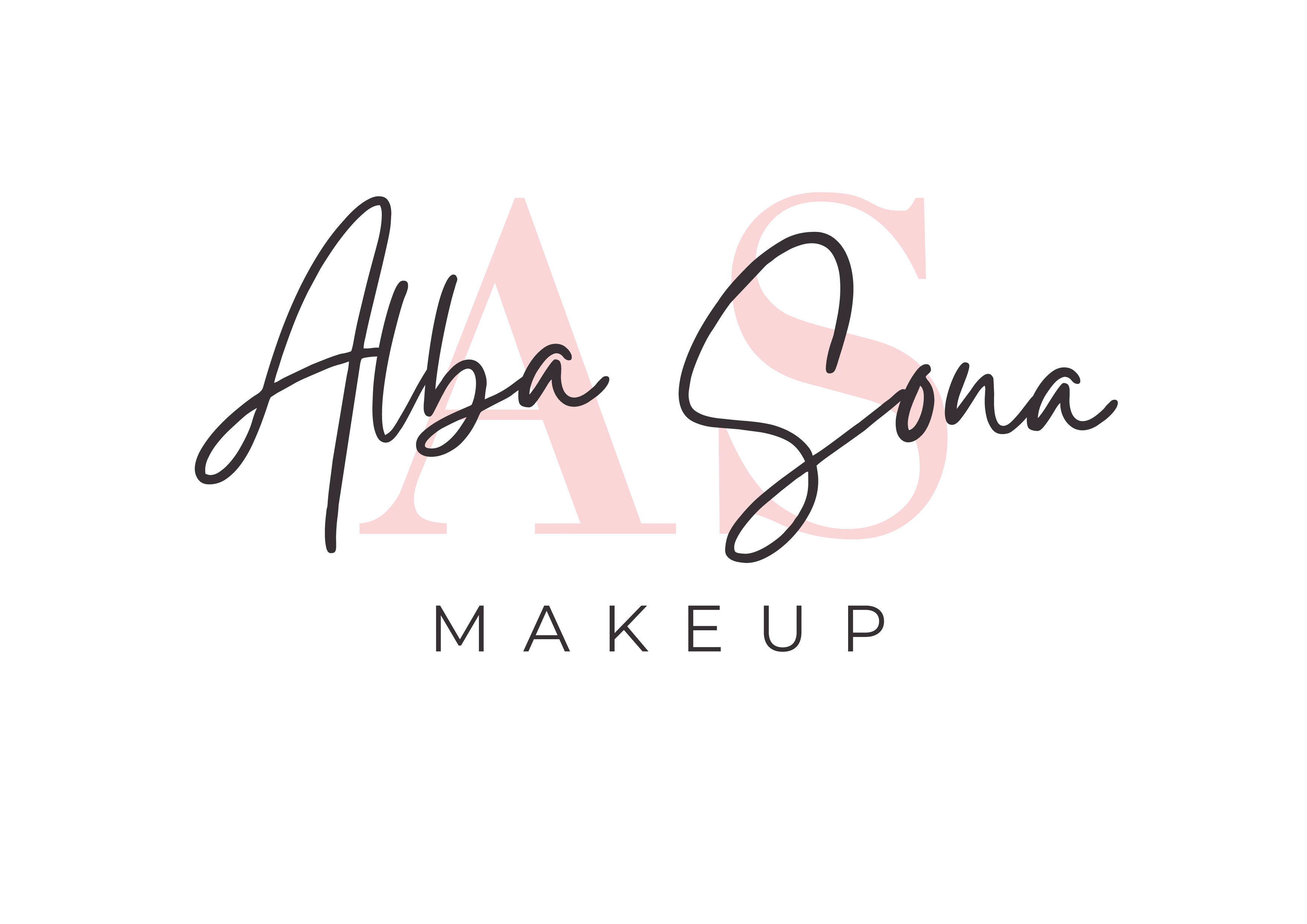 Alba Sona Makeup Logotipo